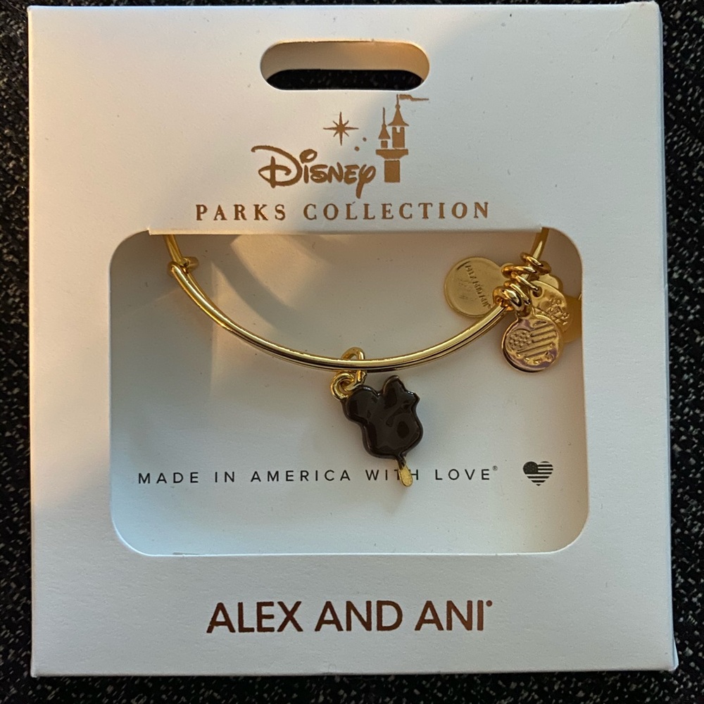 Alex and Ani Disney parks Mickey Bar bracelet